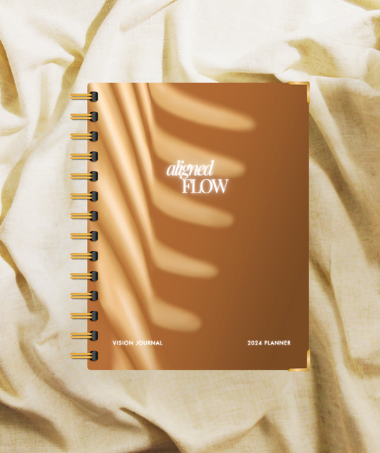 Aligned Flow Vision Journal & Planner 6-month Undated (Rise)