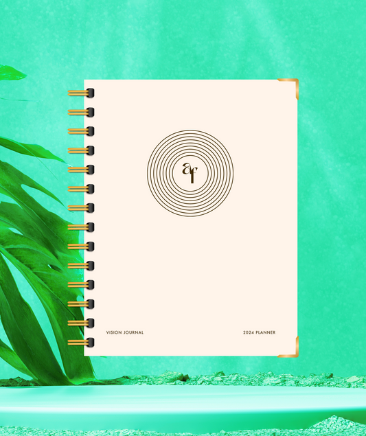 Aligned Flow Vision Journal & Planner 6-month Undated (Radiate)