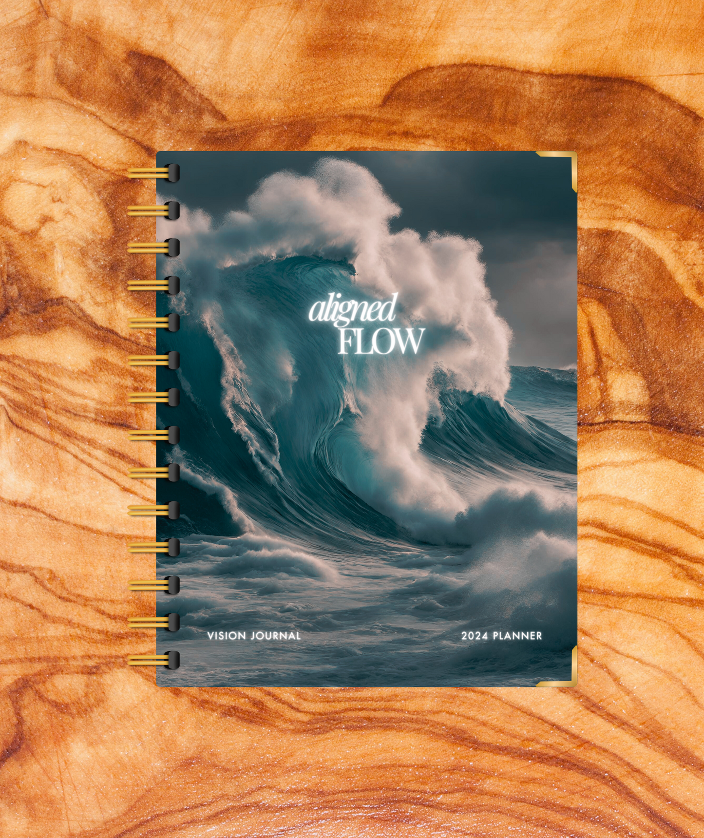 Aligned Flow Vision Journal & Planner 6-month Undated (Renew)